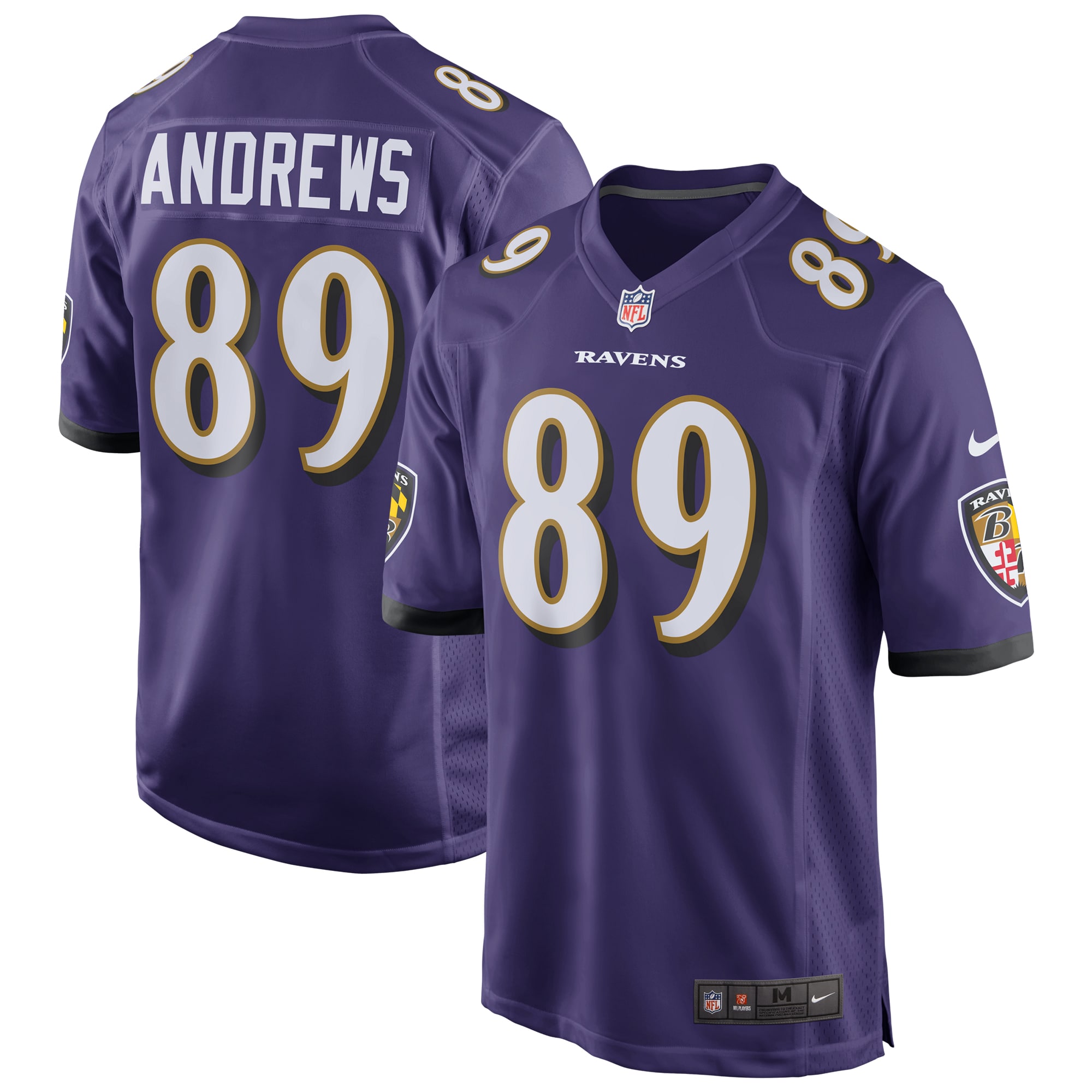 Mark Andrews Baltimore Ravens Game Jersey – Purple