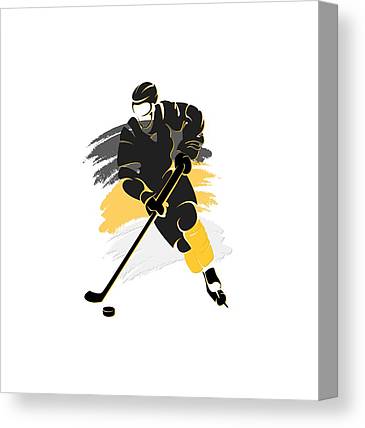 Pittsburgh Penguins Player Shirt Joe Hamilton Canvas Print