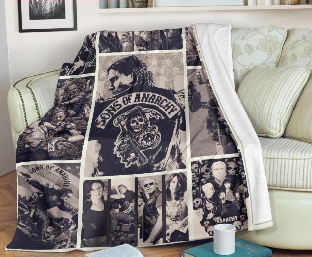 Sons Of Anarchy Premium Blanket For Fan MNT05