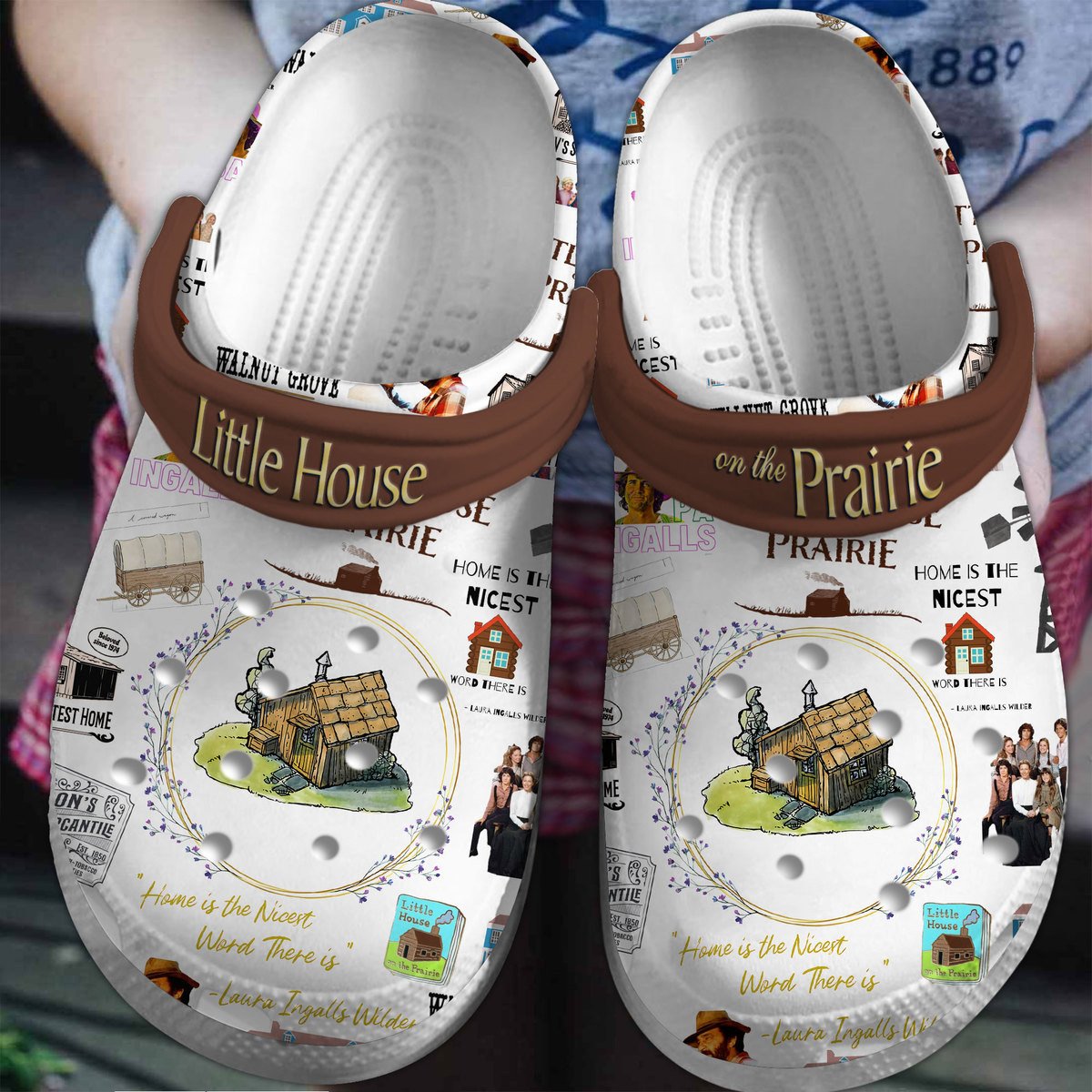Little House On The Prairie Tv Series Crocss Clogs For Men Women And Kid Ht1706239967