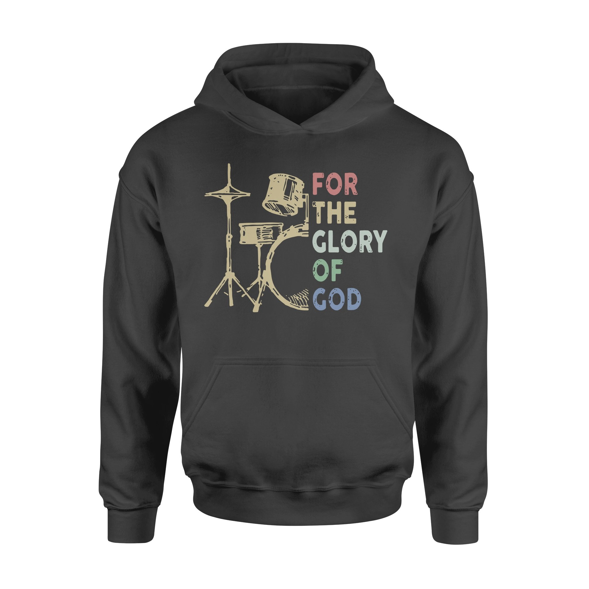 Drummer For The Glory Of God Gift – Standard Hoodie