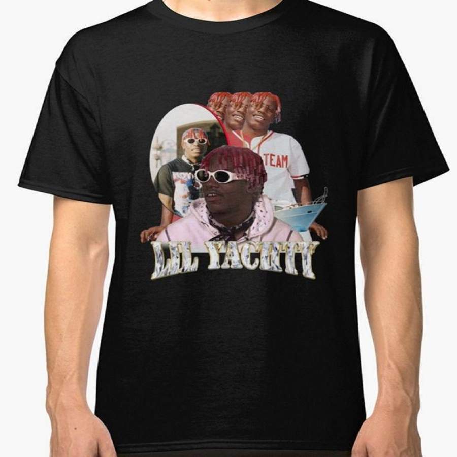 YPS New Fashion Women’s/Men’s 3D Print Lil Yachty Vintage Rap Tour  Casual T-Shirt