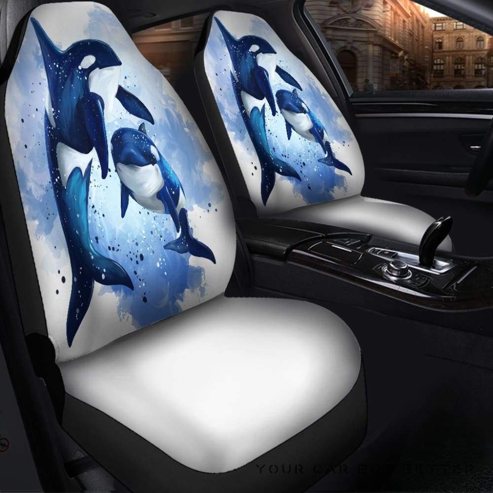 Killer Whale Seat Cover 101719