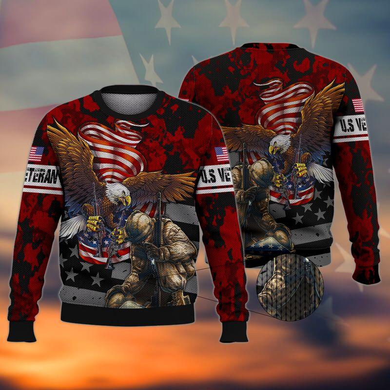 Veteran Ugly Christmas Sweater | For Men & Women | Adult | Us5976