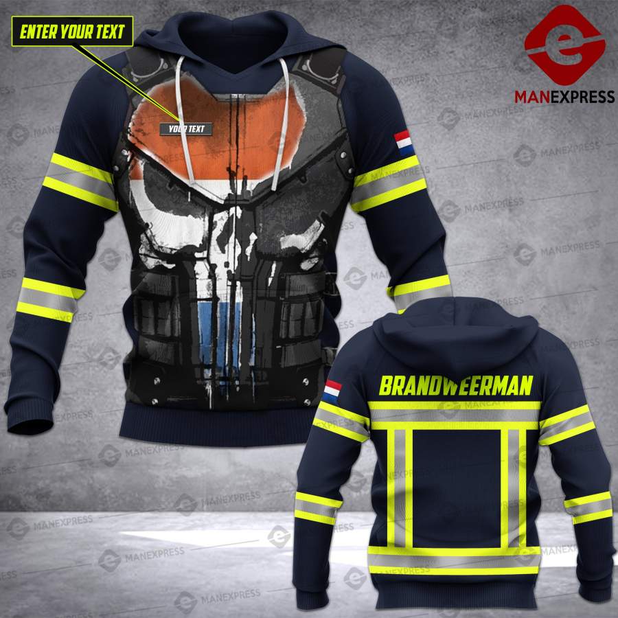 VH CUSTOMIZE HOLLAND NETHERLAND FIREFIGHTER 0804 – 3D ALL OVER PRINT