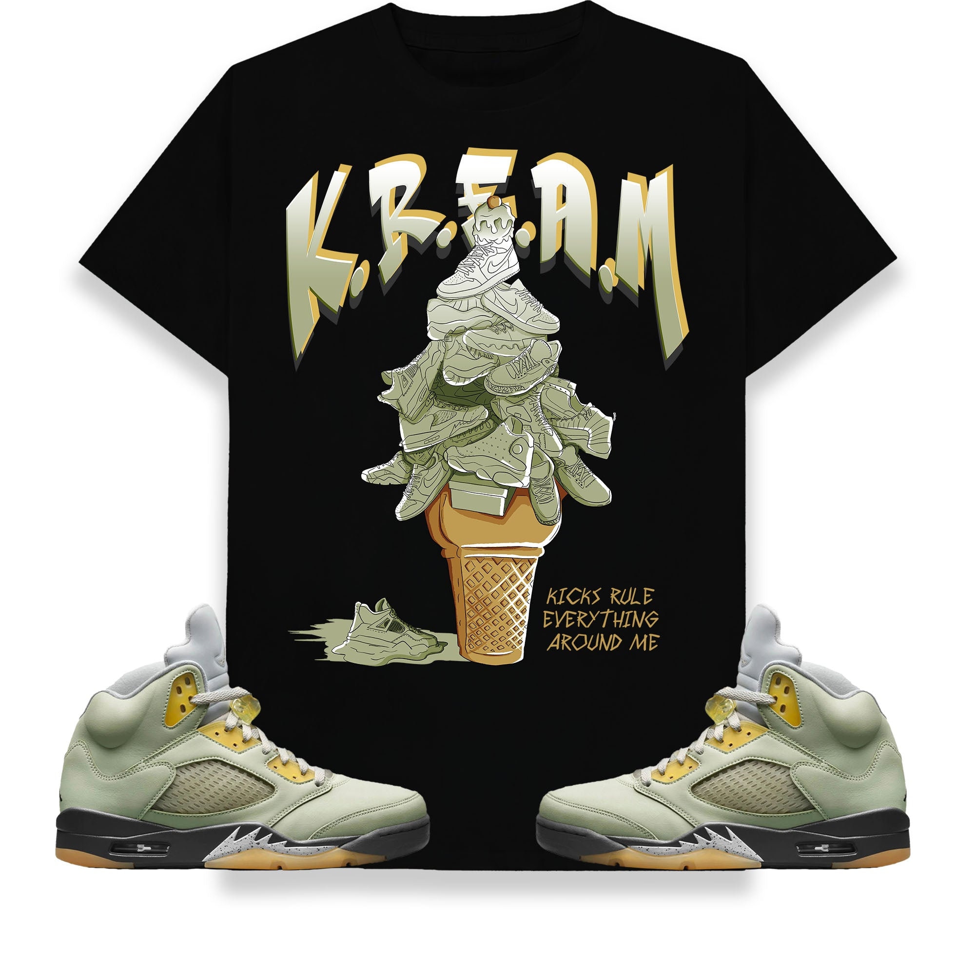 KREAM Unisex Shirt Match Jordan 5 Re …