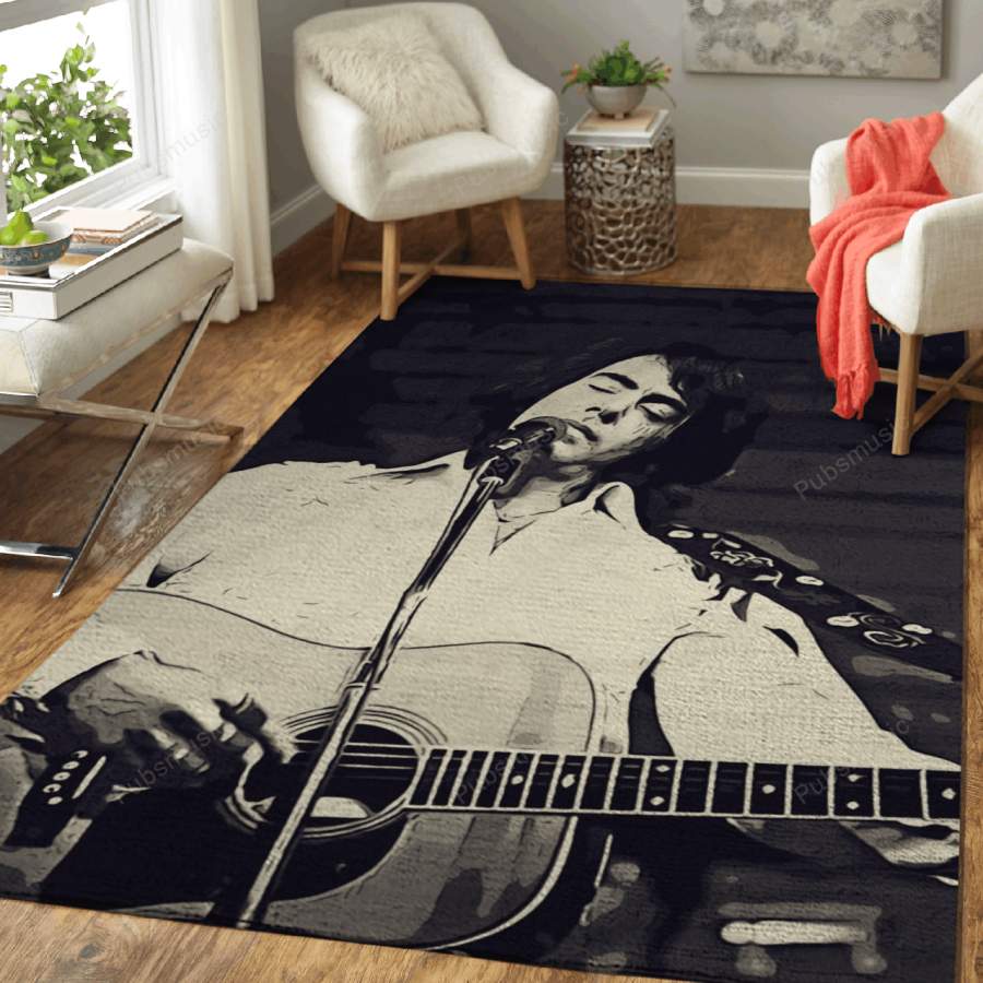 Neil Diamond Art 3 – Music Artist Art For Fans Area Rug Living Room Carpet Floor Decor