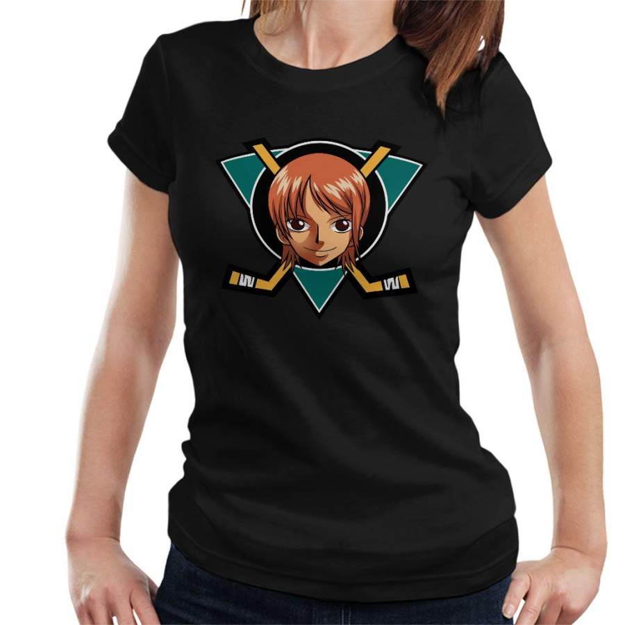 Nami Mighty Ducks One Piece Women’s T-shirt