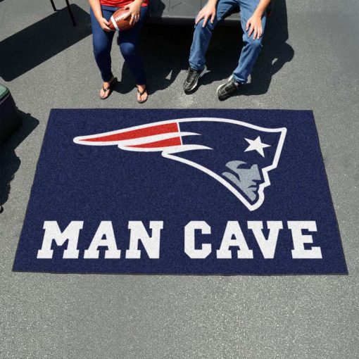 New England Patriots Man Cave Ultimat Logo Custom Area Rug Carpet Full Sizes Home Living Rugs Carpet Decor