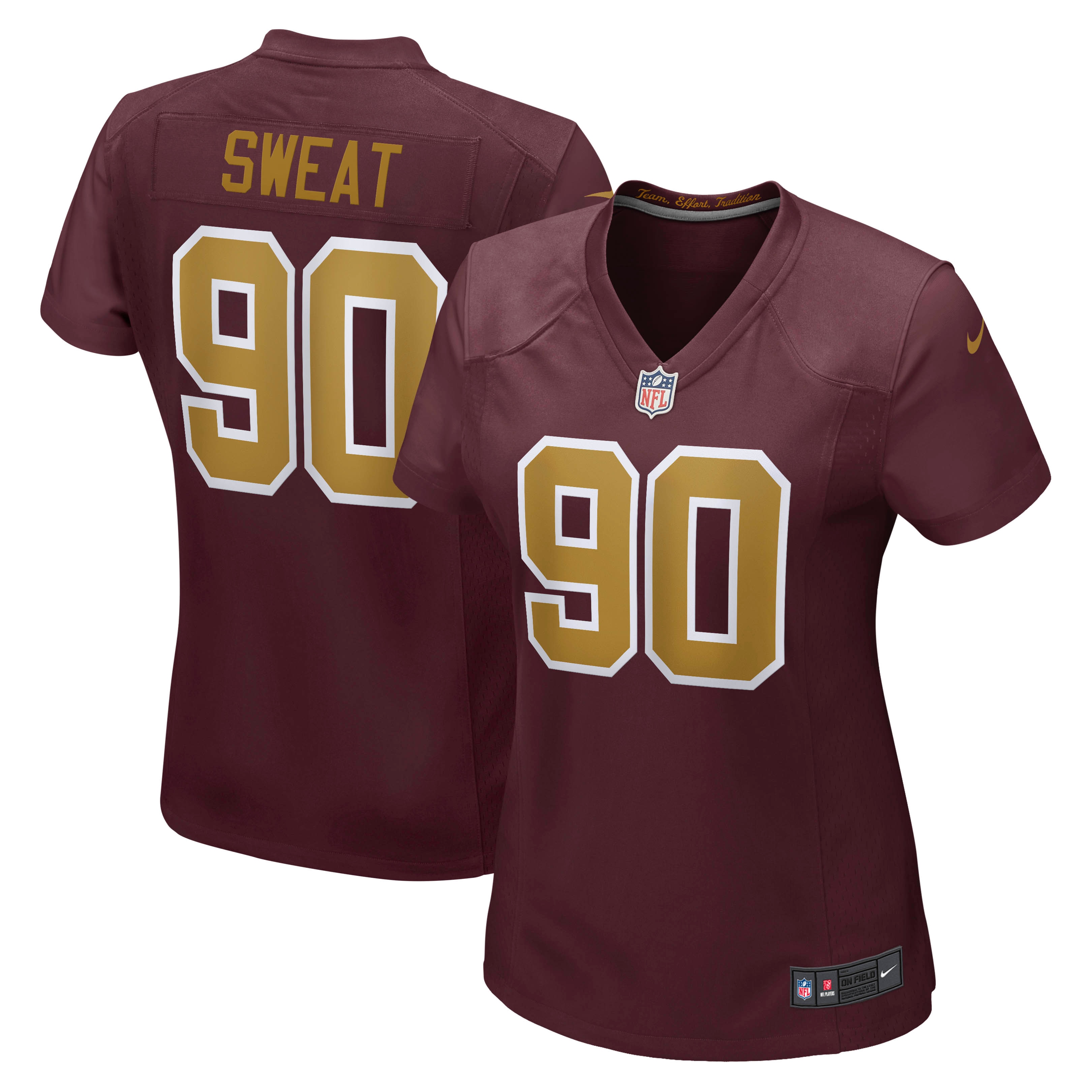 Women’s Washington Football Team Montez Sweat Burgundy Game Jersey