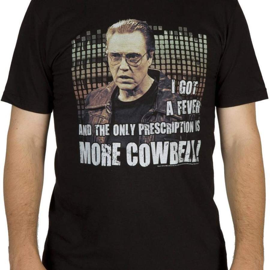 SNL Bruce Dickinson More Cowbell Shirt