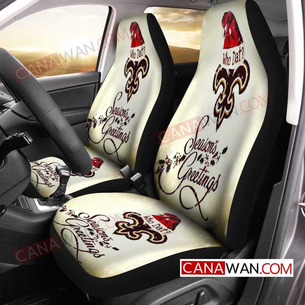 New Orleans Saints Style207 3D Customized Personalized Car Seat Cover