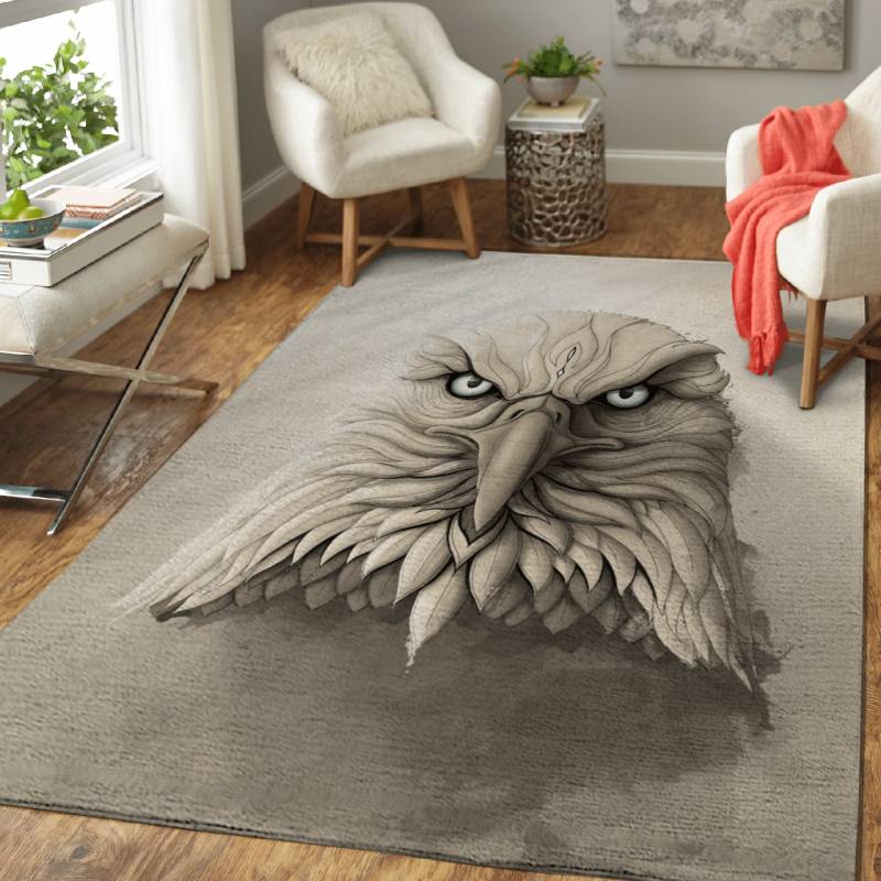 The Eagle – Wild Animals Area Rug Carpet