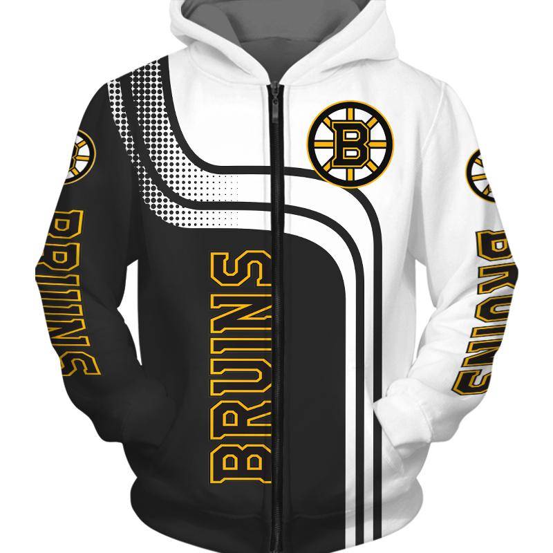 Boston Bruins Edition Limited Soft Hand feel Gift For Fans For Men 3D Zip Hoodie