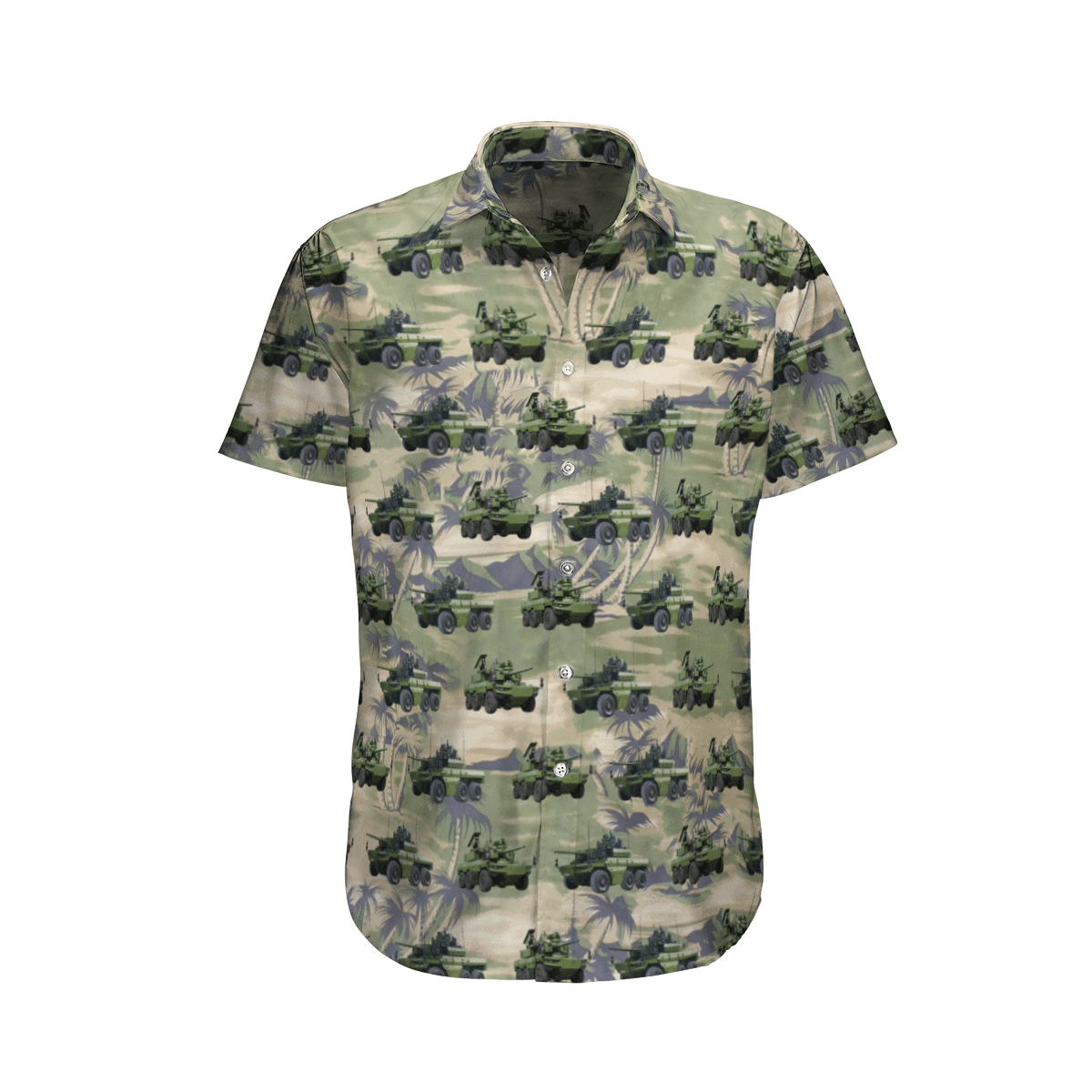 Jaguar French Army Green Amazing Design Unisex Hawaii Shirt For Men And Women Ha62585