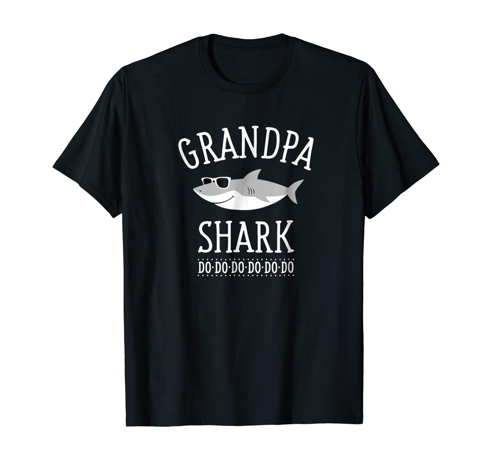 Mens Grandpa Shark T-Shirt