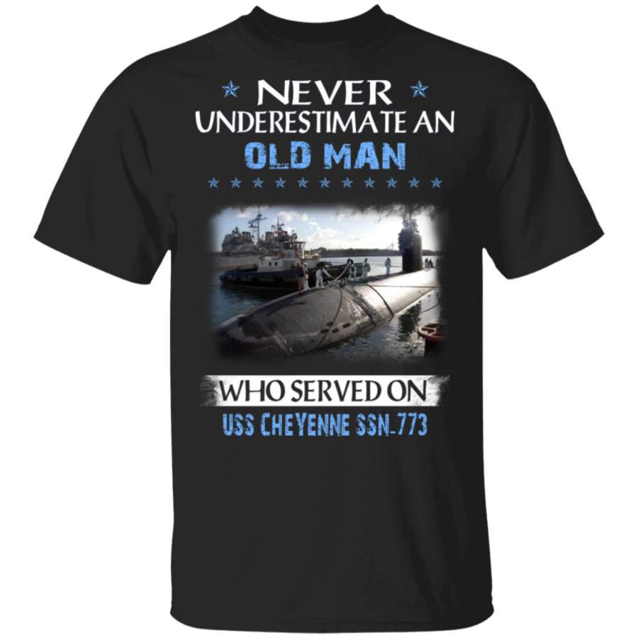 USS Cheyenne SSN-773 Veterans Day Christmas Gift T-Shirt