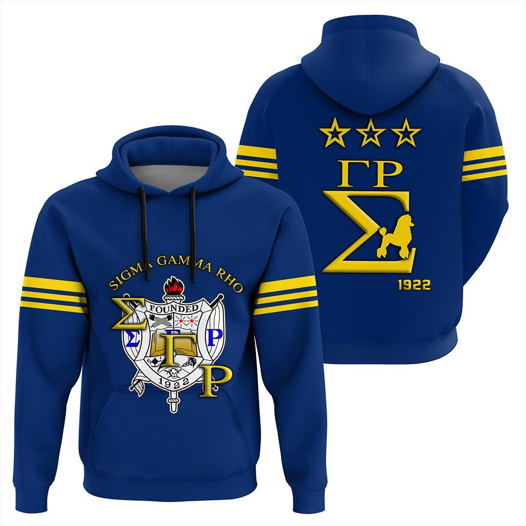 Sorority Hoodie – Sigma Gamma Rho Sgr Style Pullover Hoodie