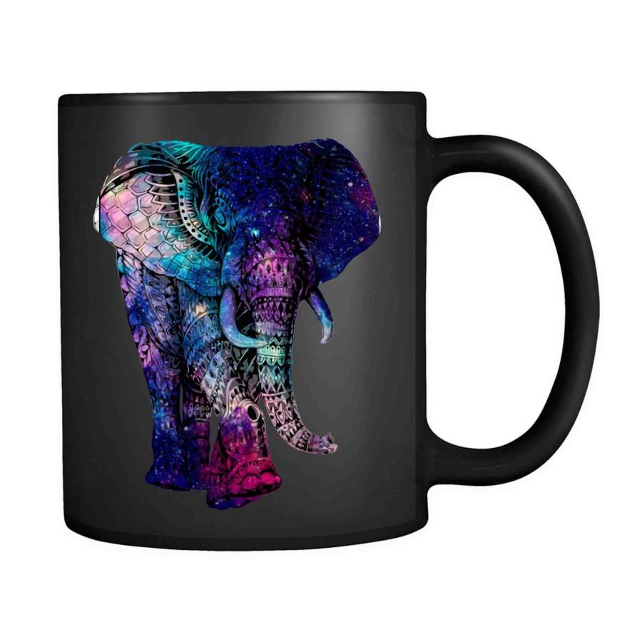 aztec elephant galaxy 11oz Mug