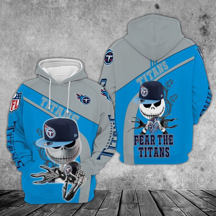 Tennessee Titans All Over Printed Hoodie HN250903