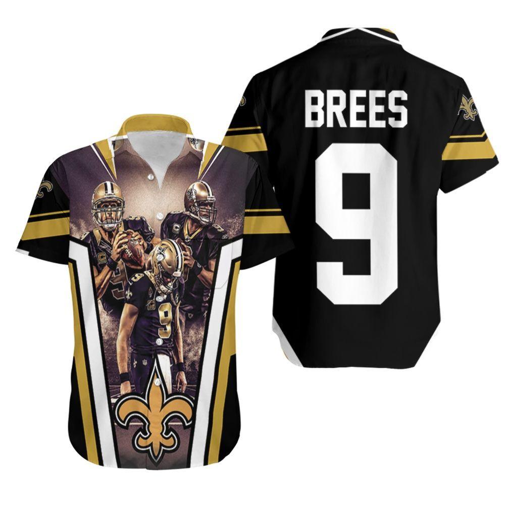 Beach Shirt Drew Brees New Orleans Saints Photo Hawaiian Shirt