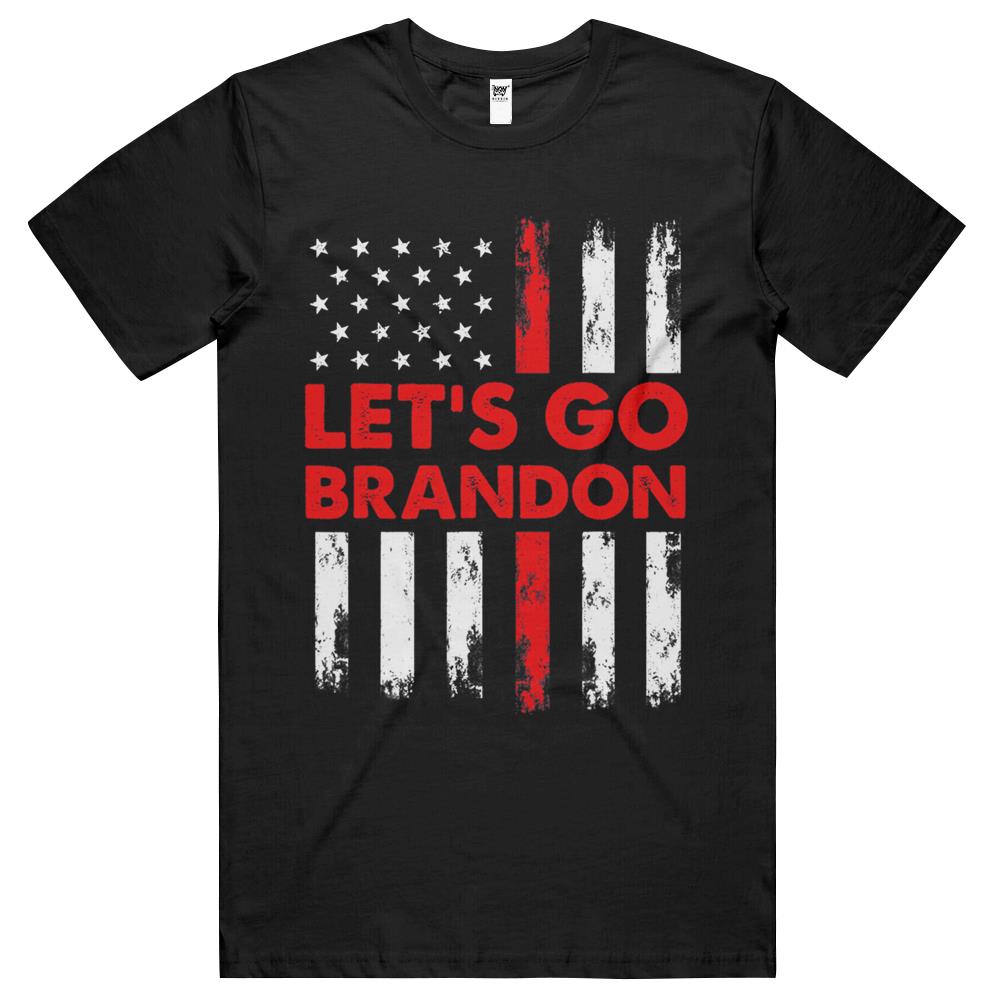 Let’S Go Brandon Chant Conservative Us Flag T Shirts