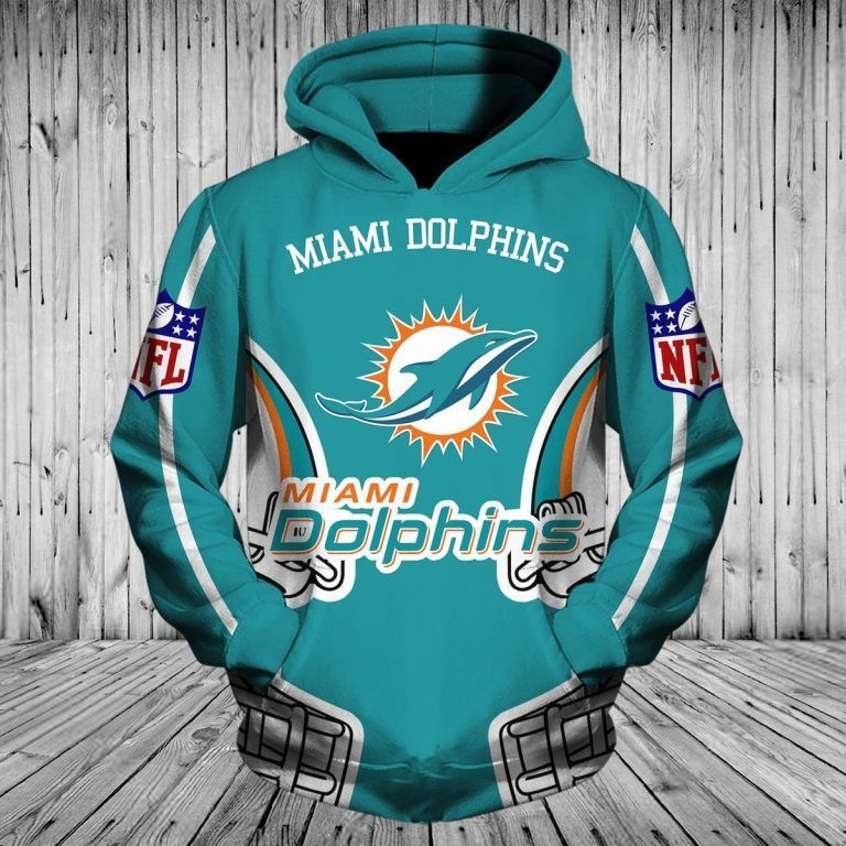 Miami Dolphins 3D Hoodie 07