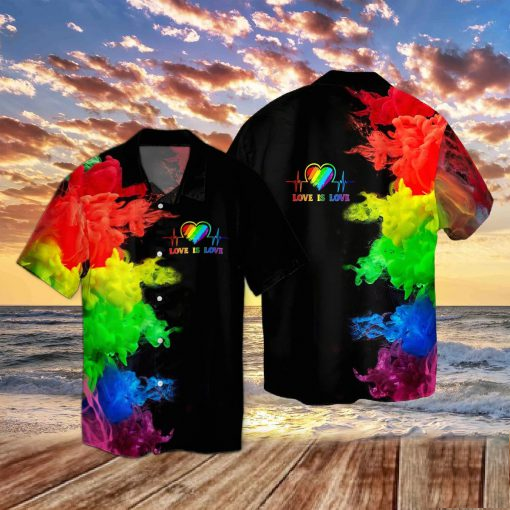 Lgbt Love Is Hawaii Shirt Ha48374