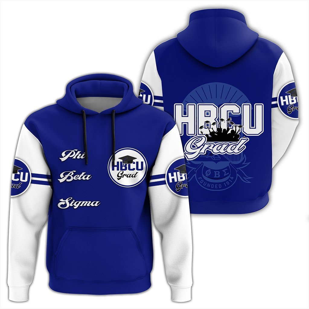 Fraternity Hoodie – Phi Beta Sigma Hbcu Grad Pullover Hoodie