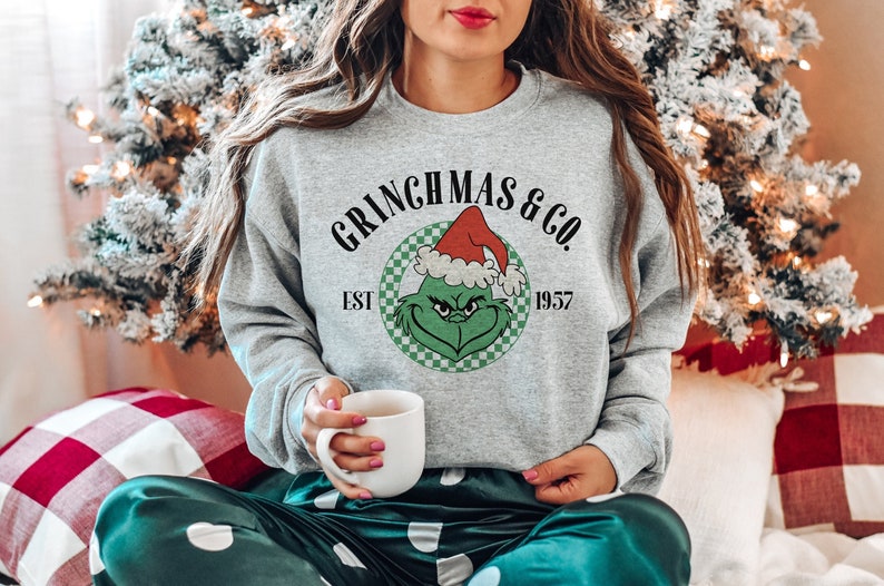 Merry Christmas Sweatshirt 2D Crewneck Sweatshirt All Over Print Sweatshirt For Women Sweatshirt For Men Sws4408