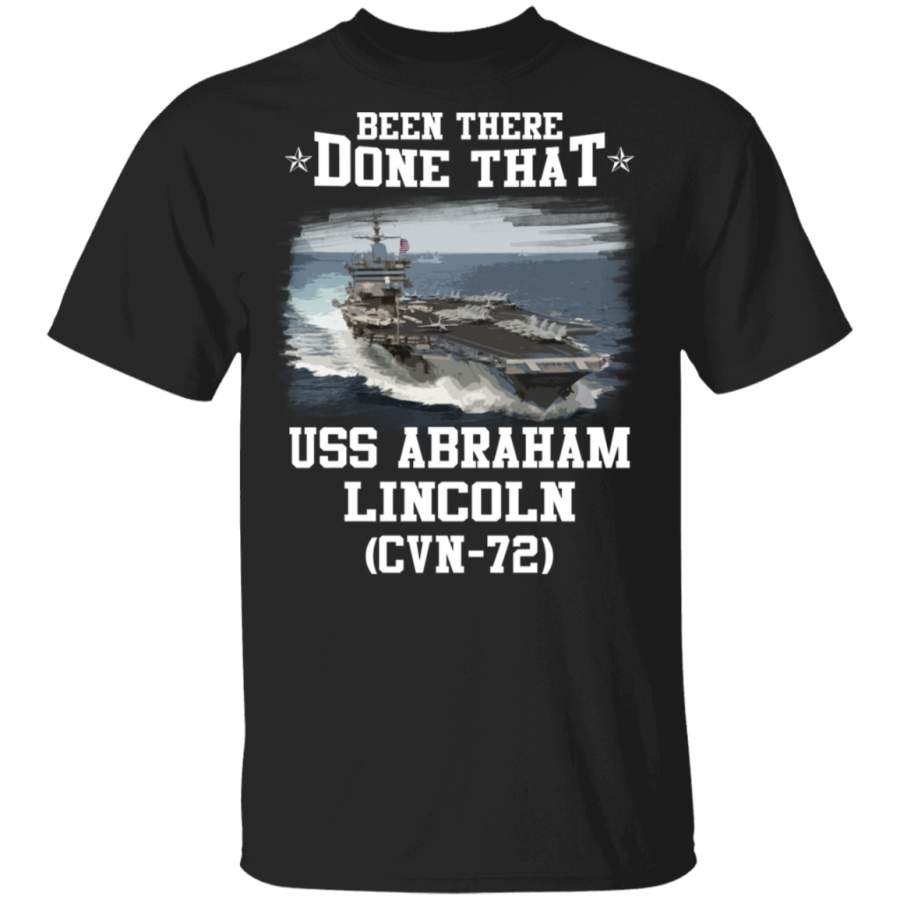 USS Abraham Lincoln CVN-72  Veterans Day Christmas Gift T-Shirt