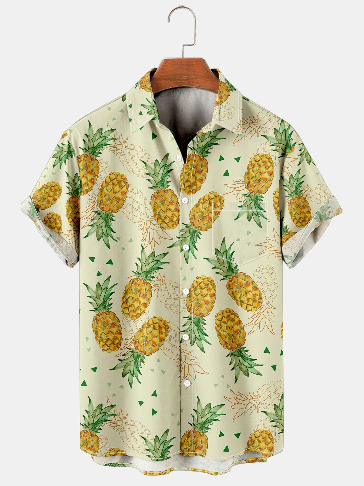 Tropical Pineapple Vacation Hawaii Shirts For Men Ha6424