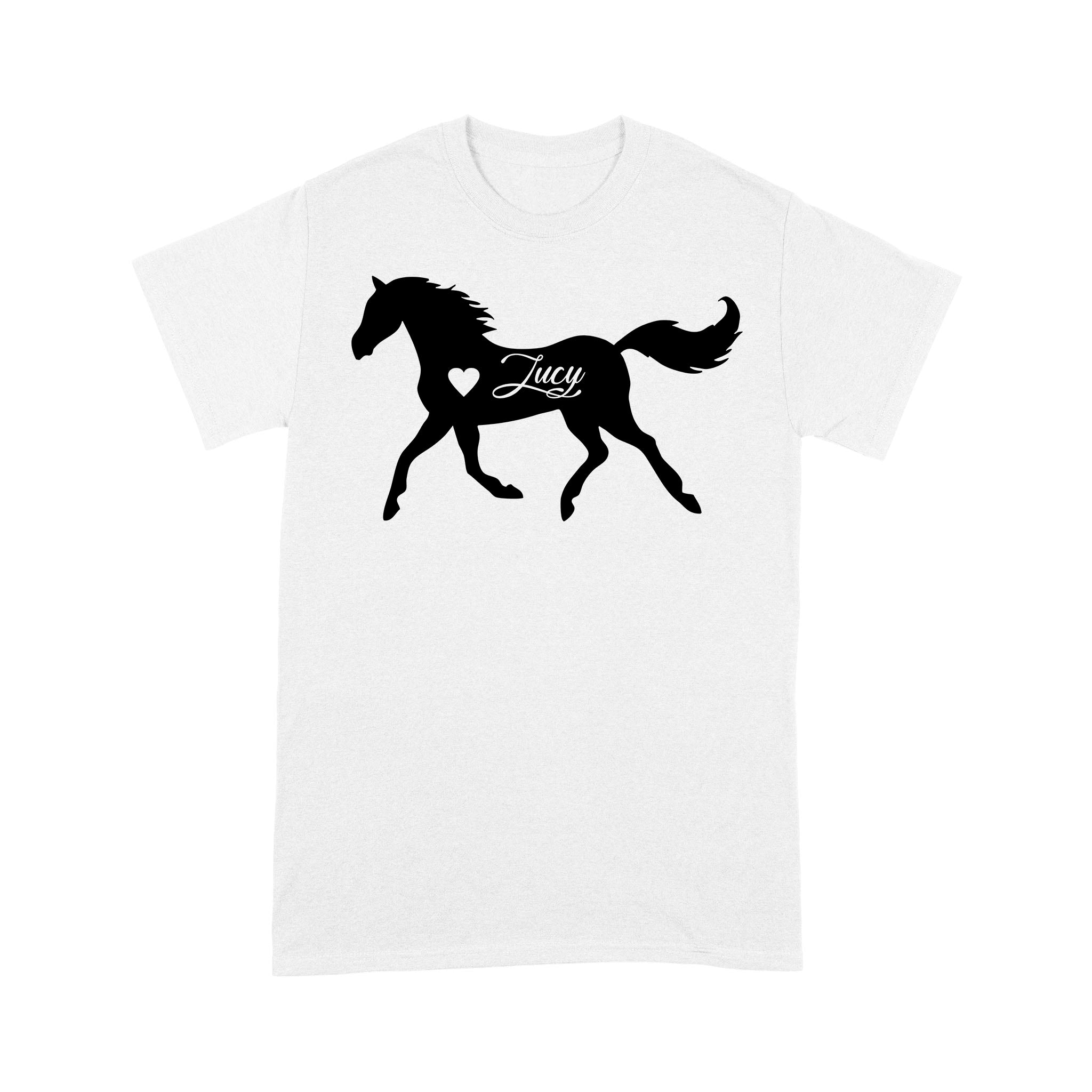 Customized Name Horse Gifts For Girls, Gift For Horse Owner, Horse Trainer Gift, Horse Lover Gift, Cowgirl, Riding Tee D06 Nqs2682 – Standard T-Shirt