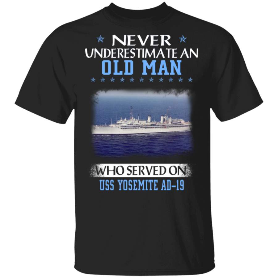 USS Yosemite AD-19 Veterans Day Christmas Gift T-Shirt