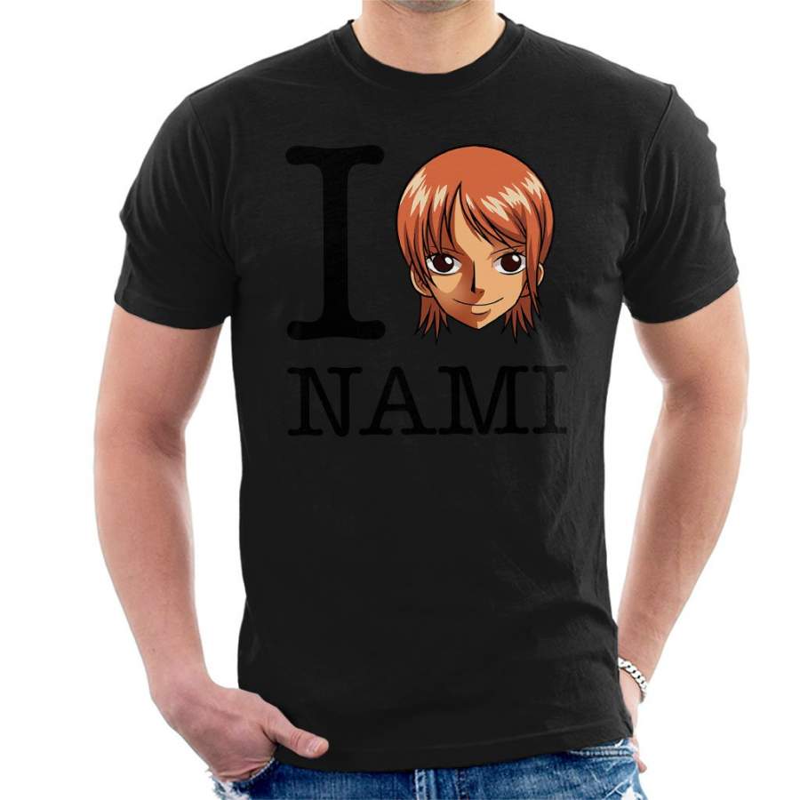 I Heart Nami One Piece Men’s T-shirt