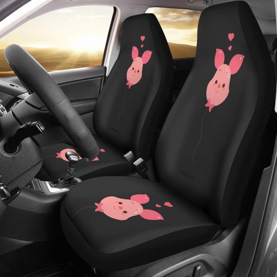 Piglet Winnie the Pooh Pig Animal Cartoon Car Seat Covers