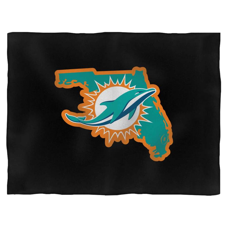 Miami Dolphin Home Blanket