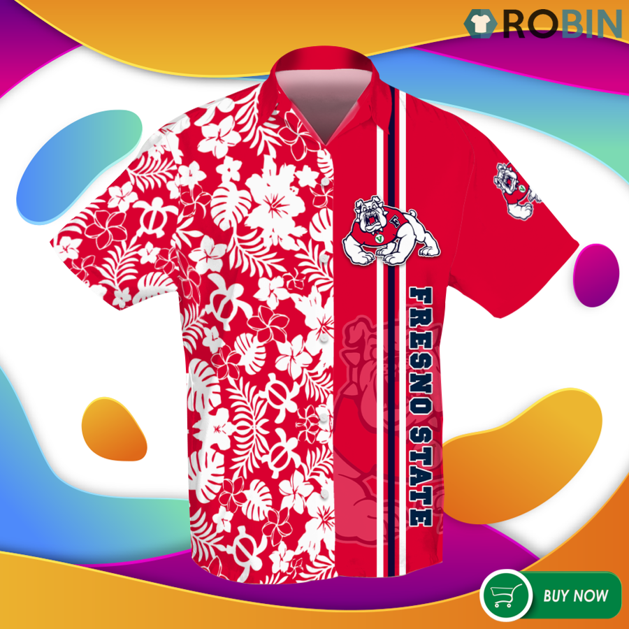 Fresno State Bulldogs 3D Hawaiian Shirt