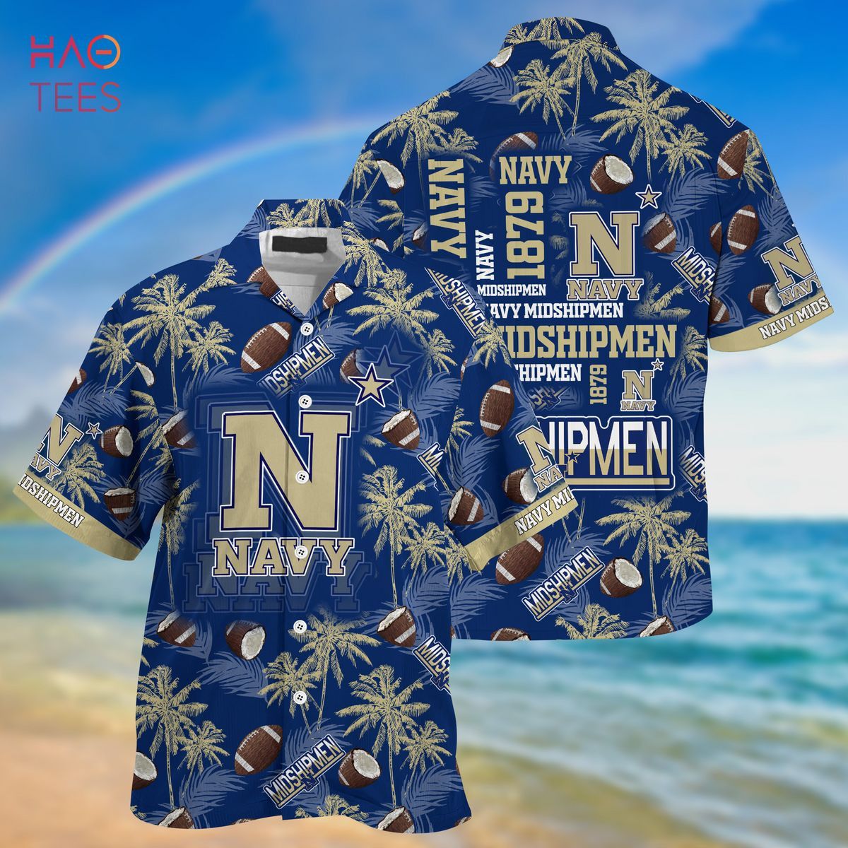 NCCA Navy Midshipmen New Edition Trendy Hawaiian Shirt Aloha Shirt