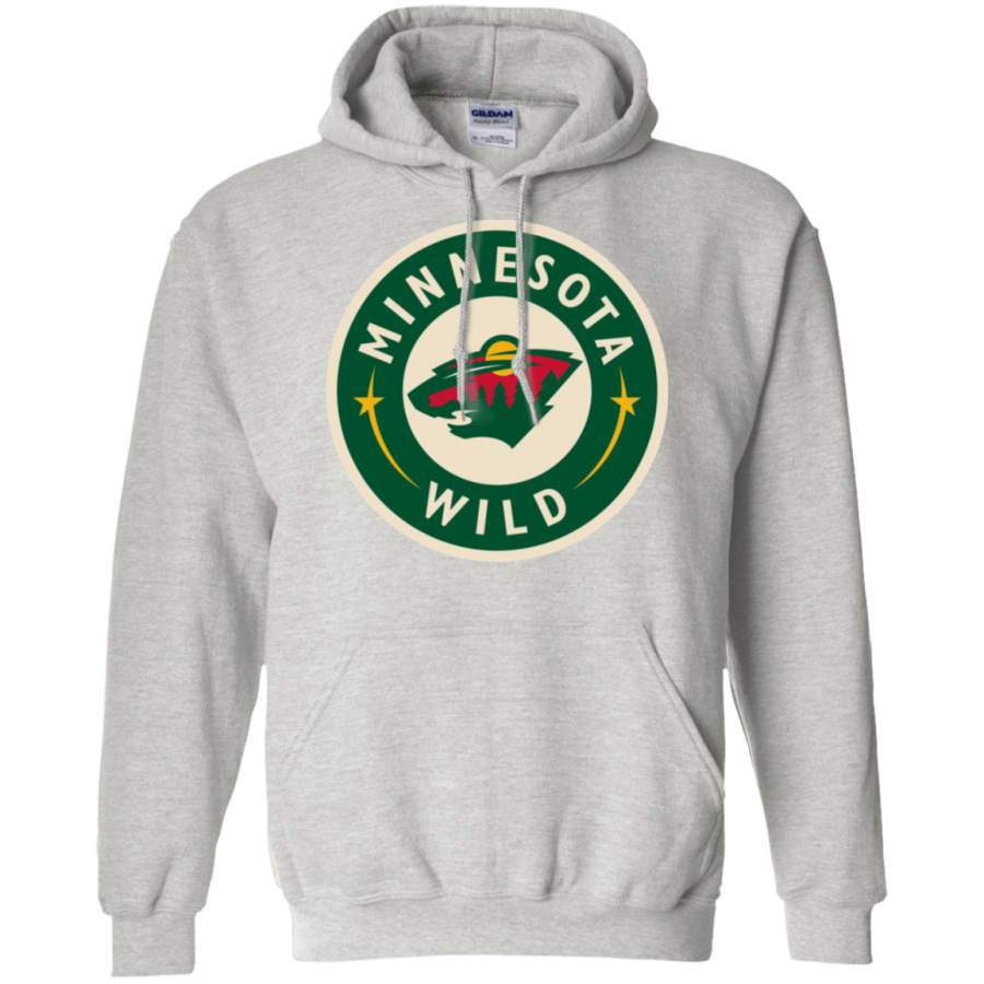 Minnesota Wild Ice Hockey Pullover Hoodie Unisex 3D All Over Print