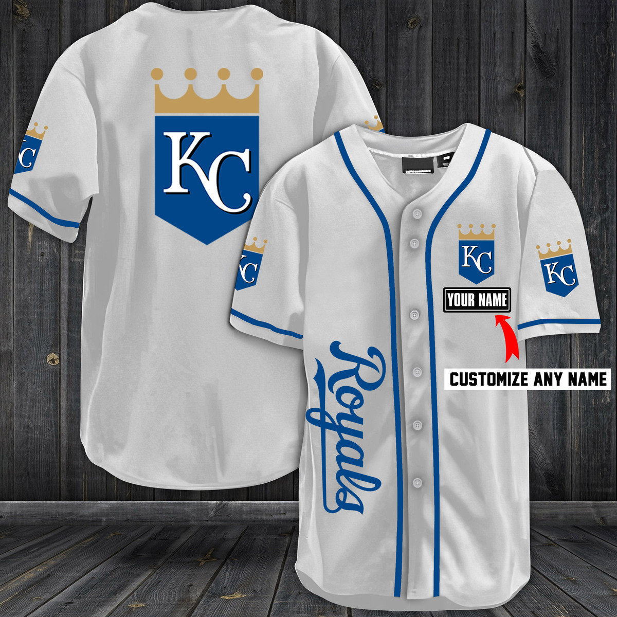 Personalized Kansas City Baseball Jersey Shirt, Custom Kansas City Colorful Baseball Shirt, Custom Name Baseball Line Shirt