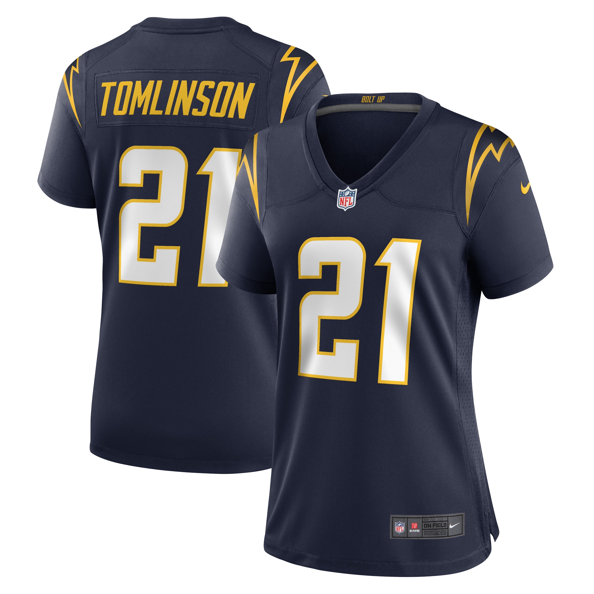 Women’s Los Angeles Chargers LaDainian Tomlinson Navy Retired Player Jersey