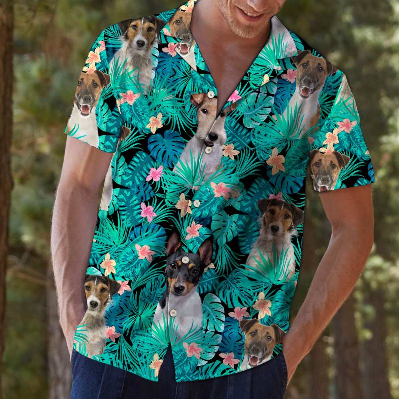 Fox Terrier Tropical Hawaiian Shirt Ha86917