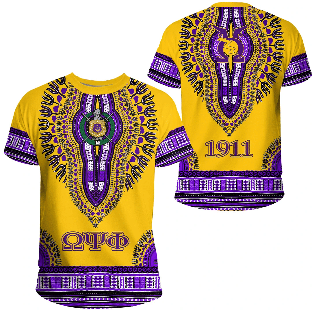 Fraternity Tshirt – Omega Psi Phi Dashiki Tshirt