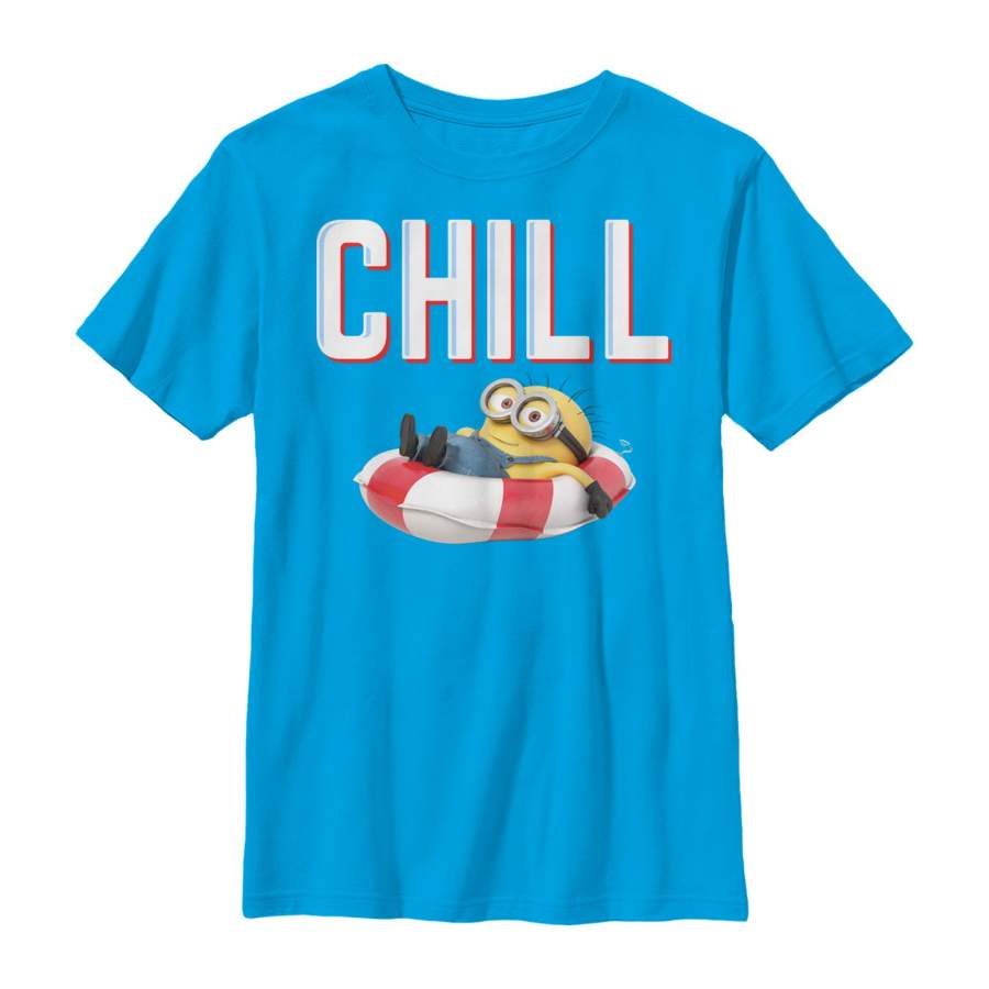 Despicable Me Boy’s Minions Chill Floatie  T Shirt