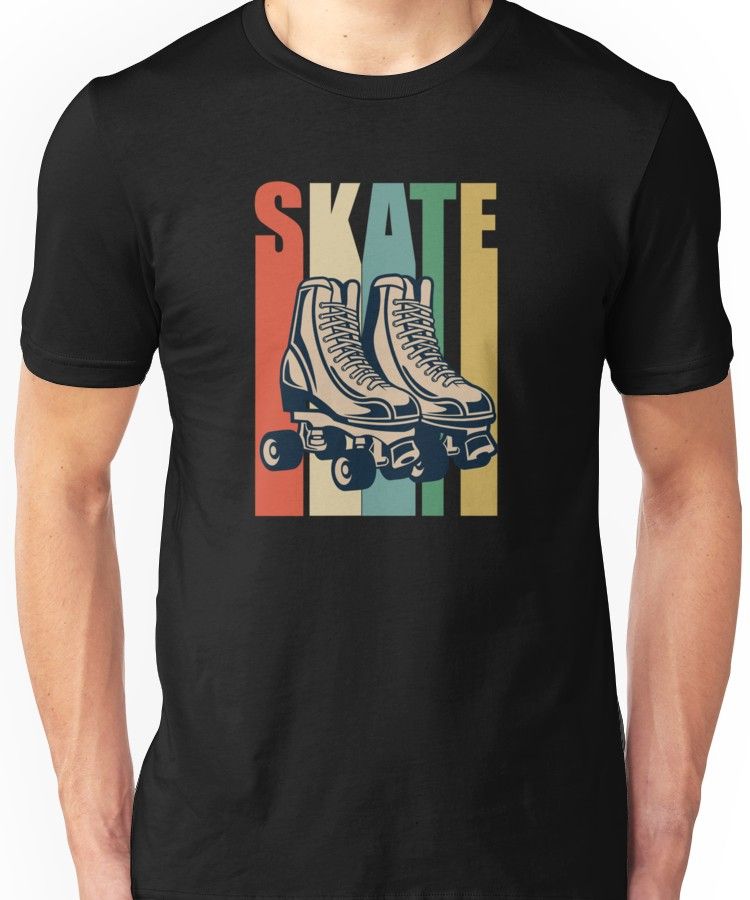 Roller Derby Retro Design Skate Shirt