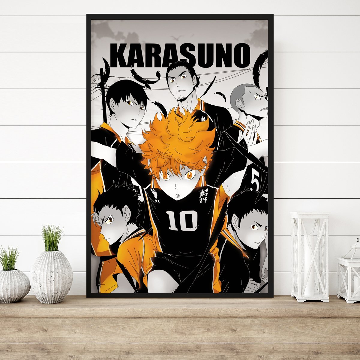 Fly High Karasuno 3D Transition Canvas