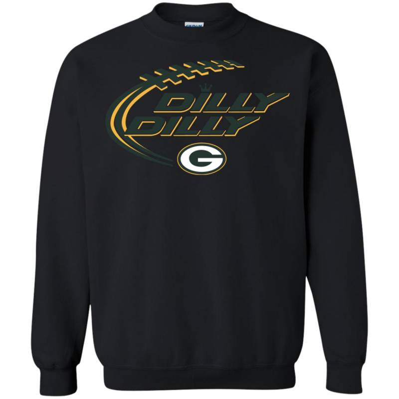 Dilly Dilly! Green Bay Packers T-shirts Long Sleeve Sweatshirts Hoodies