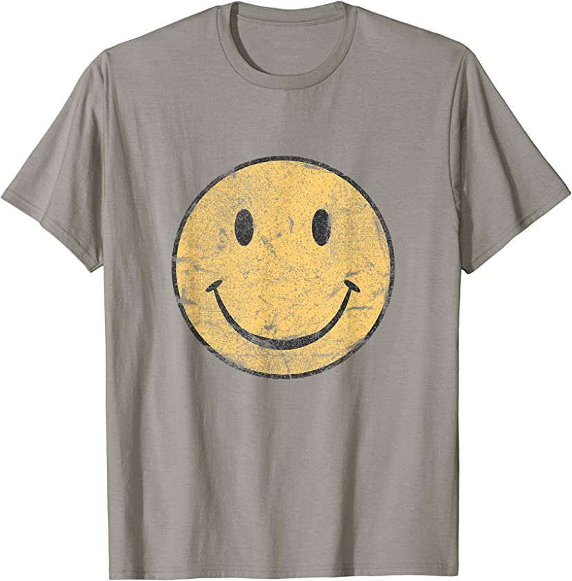 Vintage SMILE FACE | 70’s Vibe | Yellow Smile T-Shirt