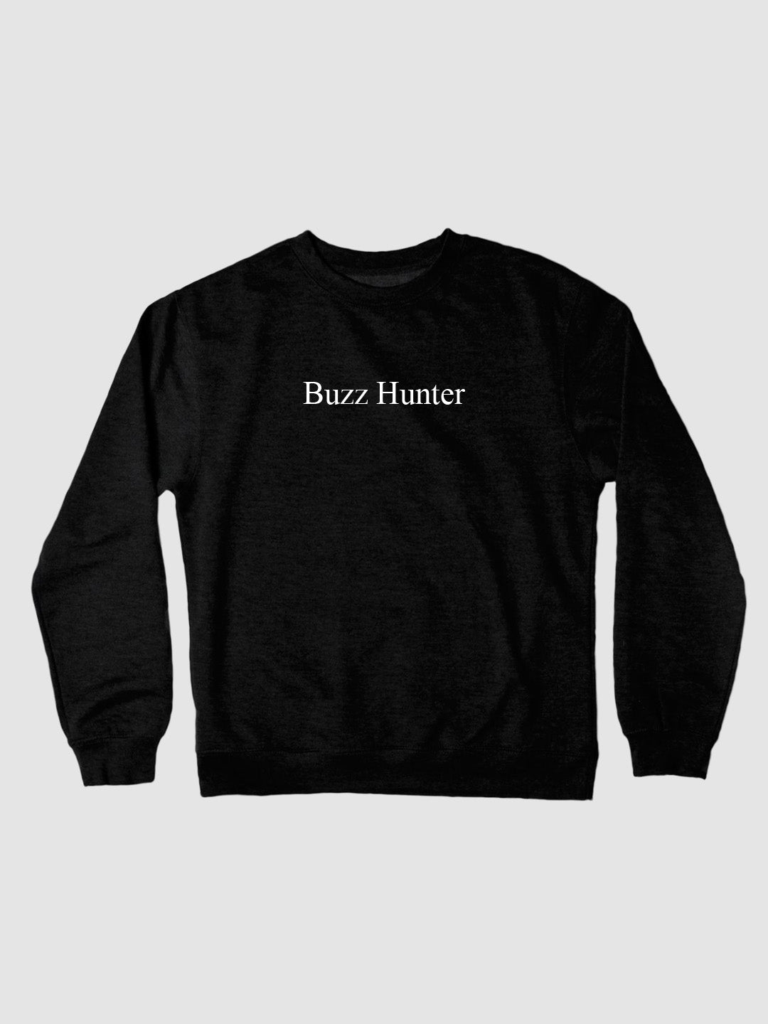 The Buzz Hunter Character Crewneck Black